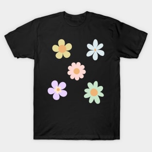 Bib flower pastel T-Shirt